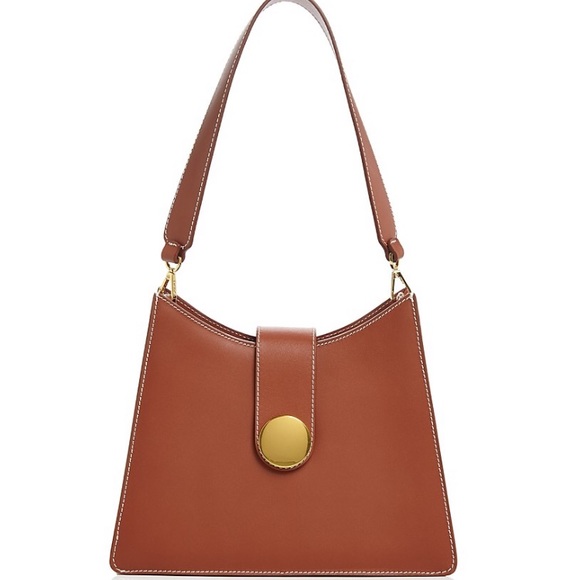 Elleme Cat Volcano Medium Leather Shoulder Bag - Picture 1 of 5